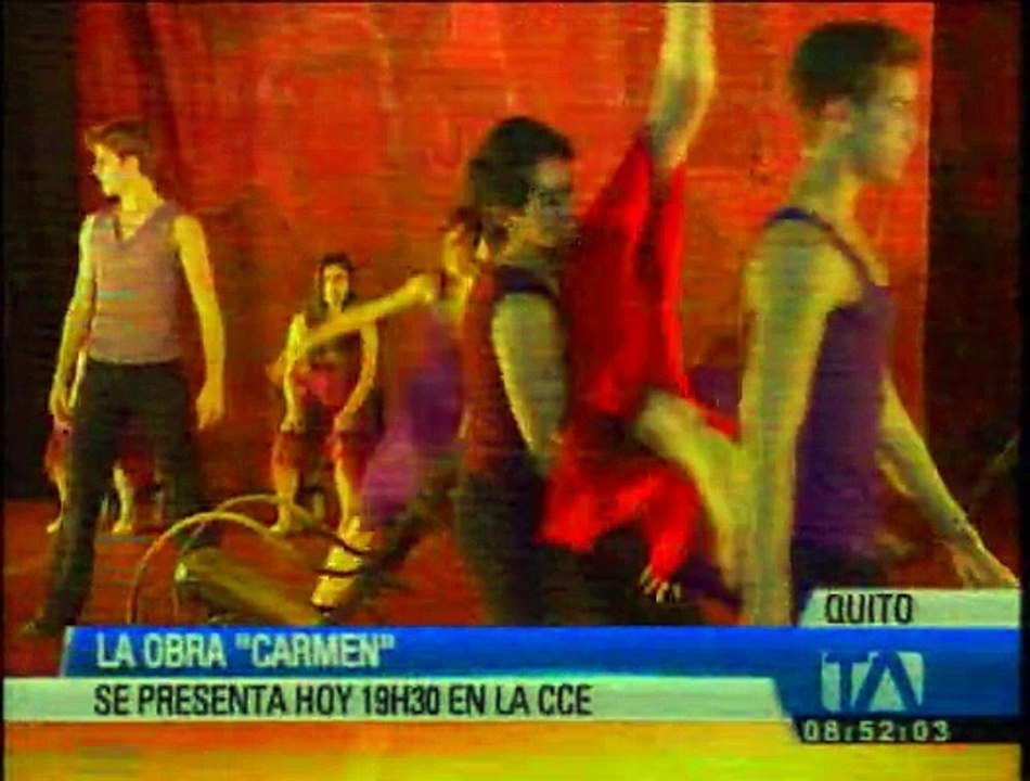 El Ballet Nacional presenta la obra "Carmen" hoy a las 19h30
