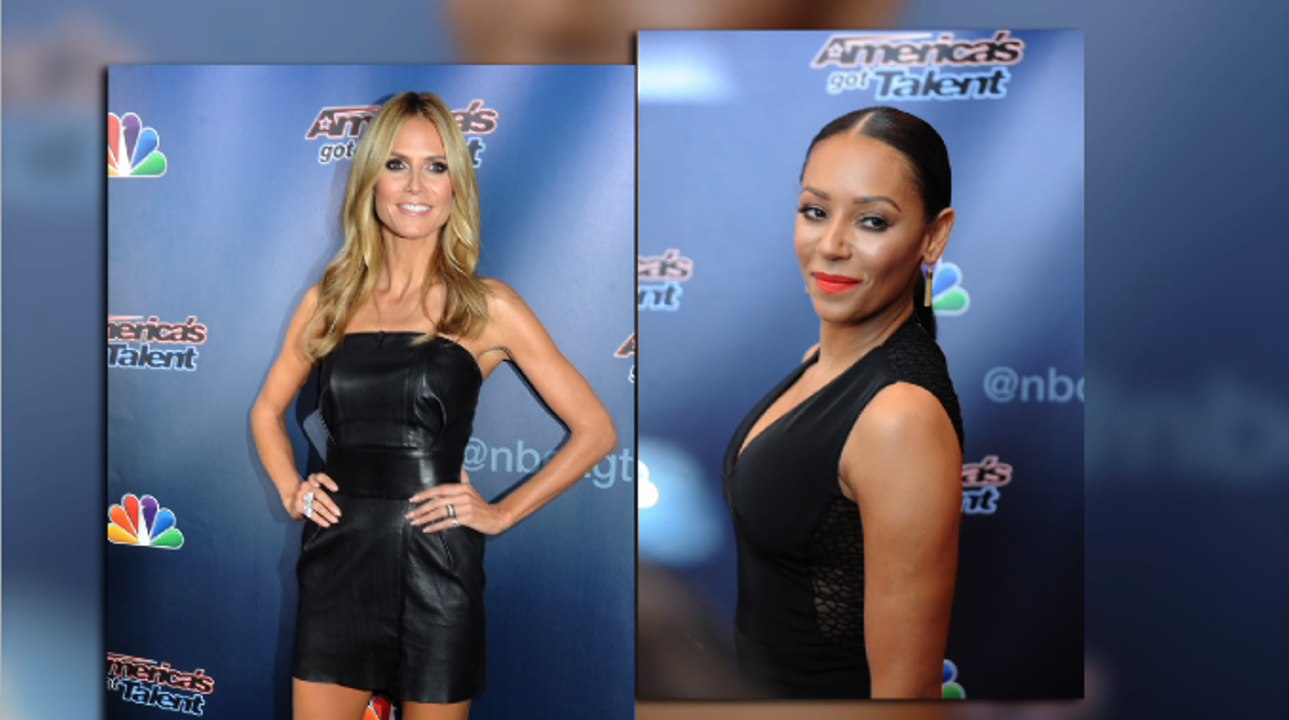 Heidi Klum, Mel B Rekindle Fashion War