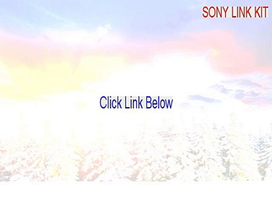SONY LINK KIT Full [Instant Download]