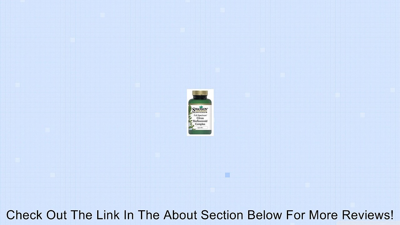 Citrus Bioflavonoids 250 Caps Review