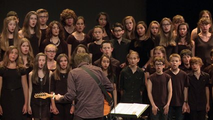 [Ecole en choeur] Académie de Nantes - Collège Pierre Reverdy à Sablé sur Sarthe - "Hasta Que El Cuerpo Aguante" - Dominique A