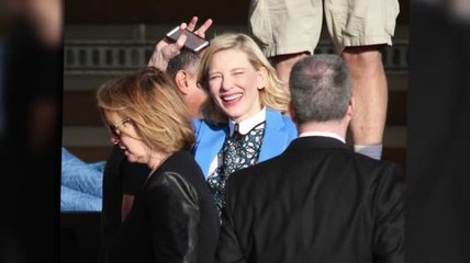 Cate Blanchett se fait huer au studio de Jimmy Kimmel