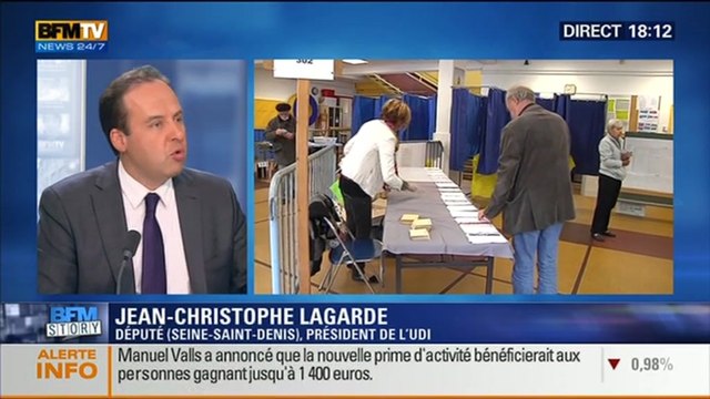 Jean-Christophe Lagarde: Je pense qu'on ne doit jamais attaquer les personnes mais les politiques
