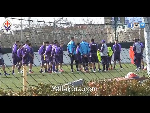 صلاح يشارك في تدريبات فيورنتينا قبل لقاء اليوفنتوس