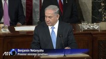 Nucléaire iranien: Netanyahu devant le Congrès américain