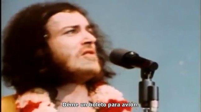 Joe Cocker The Letter (Subtitulos Español) {Miros Mar}¸.•*¨*• ♪♫
