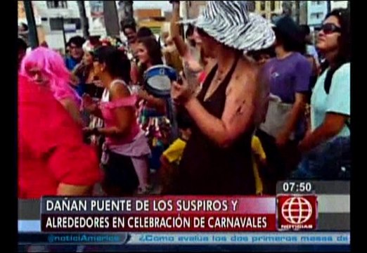 Puente de los Suspiros: impondrán multas de S/.7.700 a responsables de daños