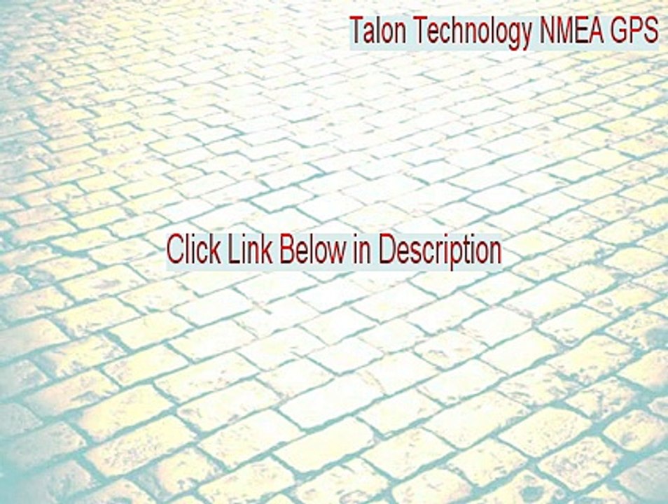 Talon Technology NMEA GPS Cracked [Free Download 2015]