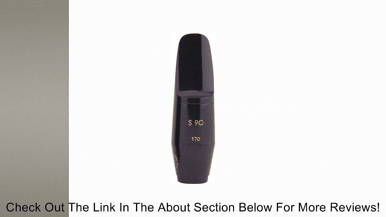 Selmer S-90 Alto Saxophone Mouthpiece - Model 180 Review