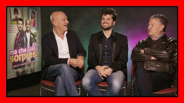 Intervista a Frank Matano Claudio Bisio e Renato Pozzetto