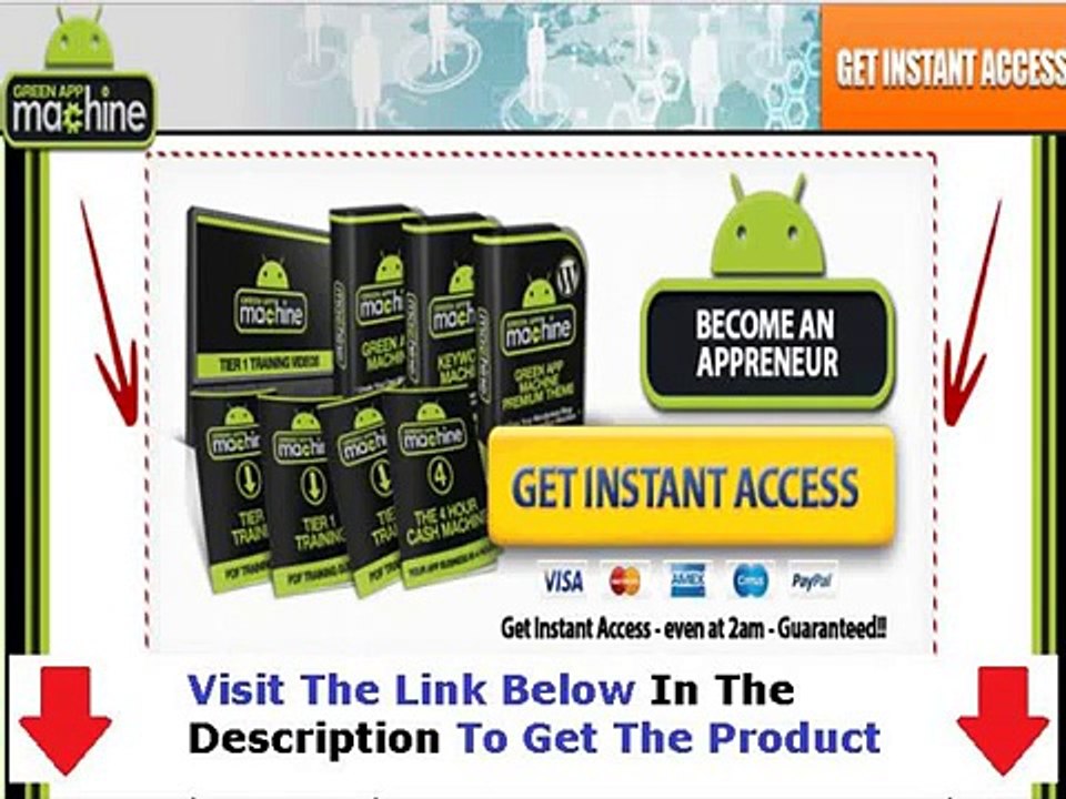 Real & Honest Green App Machine Review Bonus + Discount