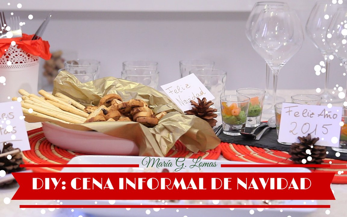 DIY: Cena informal de Navidad | María G. Lomas