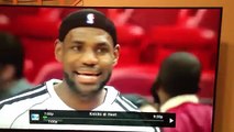 LeBron James Pops a Molly & Sweats For 5 Minutes