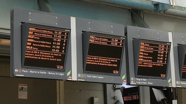 Première action de groupe contre les retards du RER A