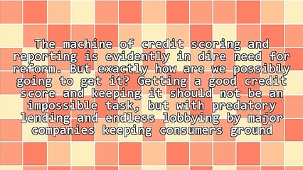 A Good Credit Score And Consumer Rights