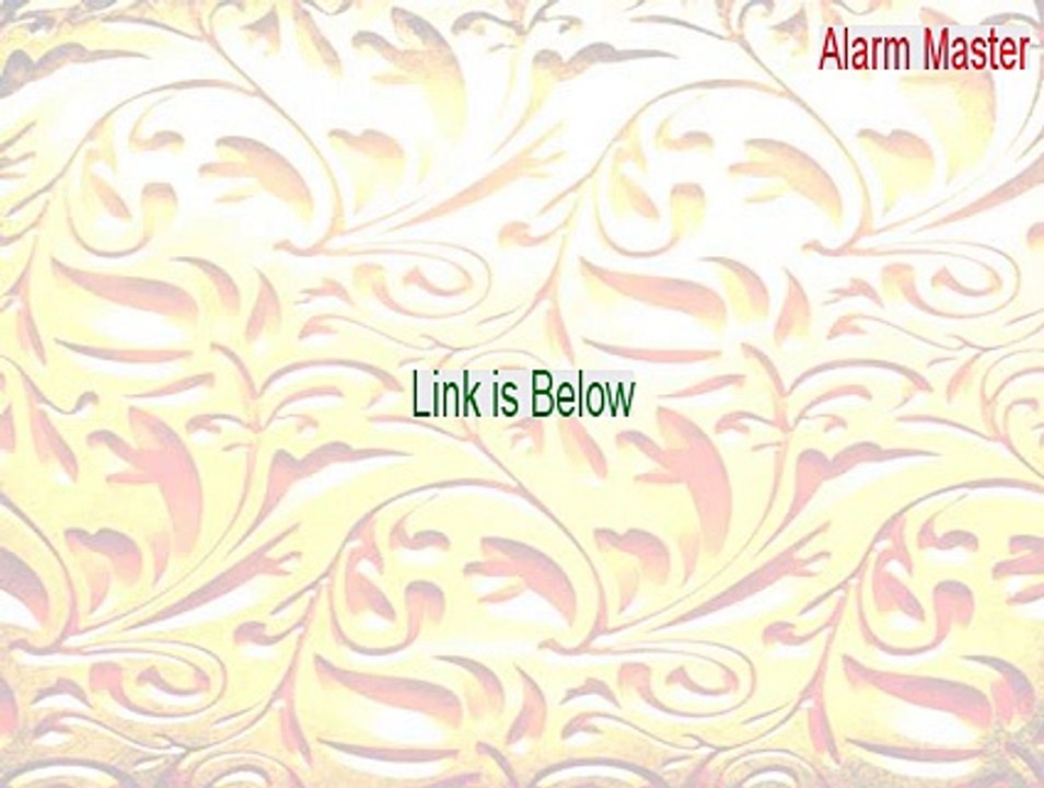 Alarm Master Free Download (Free Download 2015)