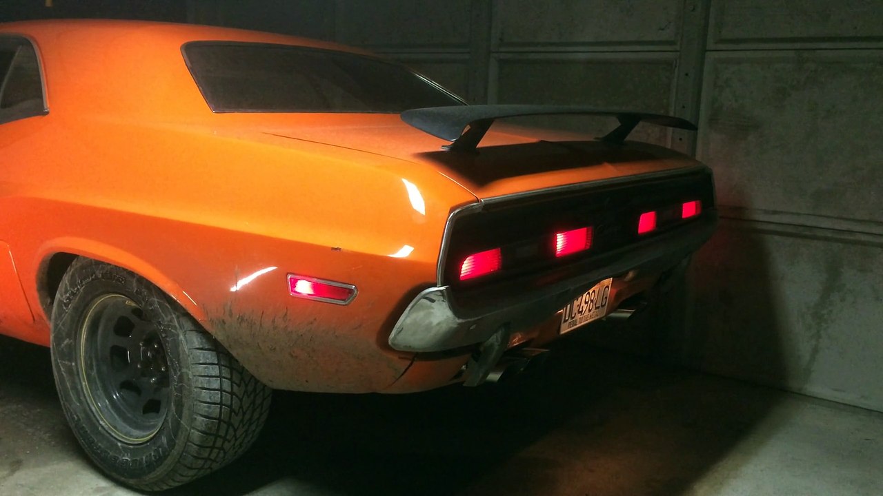 Ligne inox Dodge Challenger 383