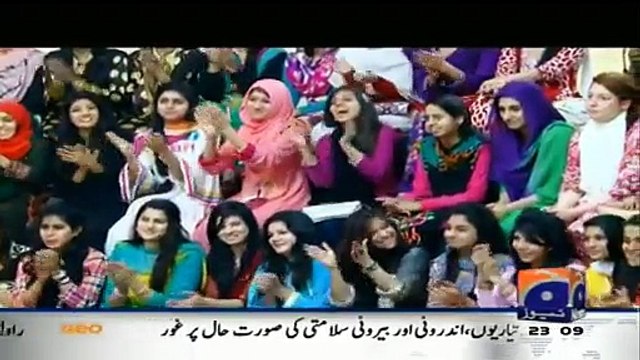 Hum Sab Umeed Say Hain – 3rd March 2015 Geo Comedy Show
