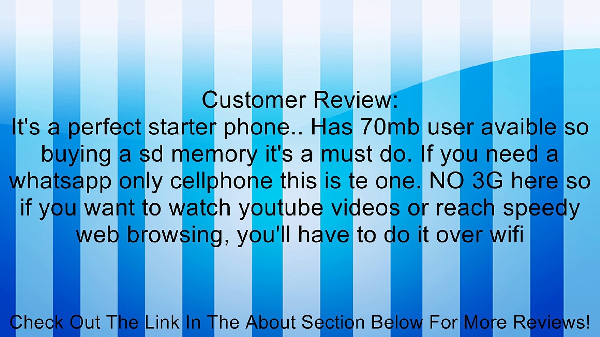 BLU Dash JR K Smartphone - Unlocked - Black Review