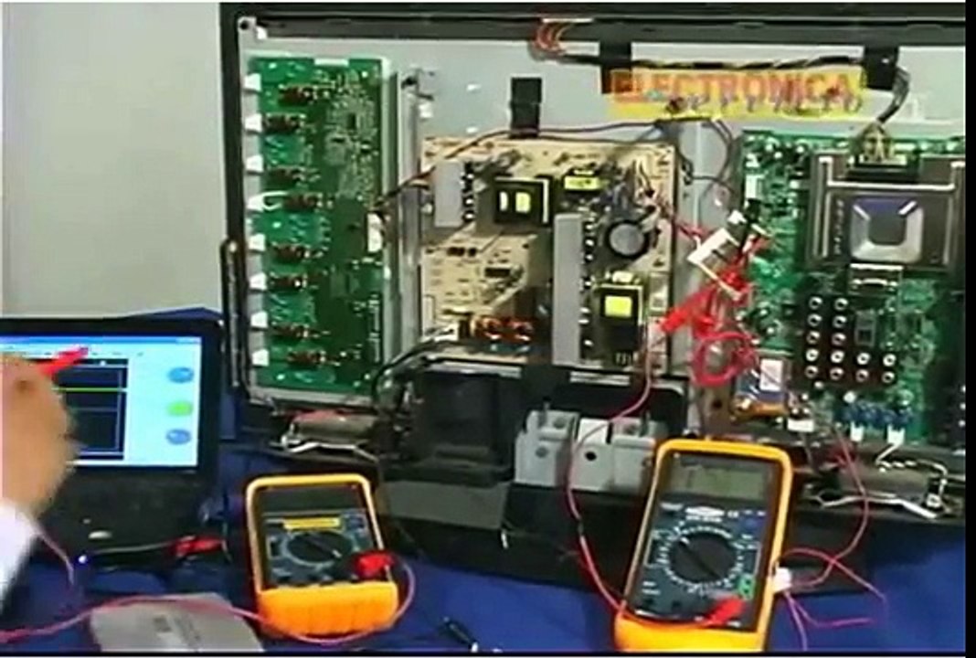 7 EL CIRCUITO INVERSOR 2a PARTE Electrónica y Servicio_ Televisores LCD