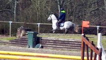Ad Vitam Ponthouar, entrainement jeune chevaux Hennebont 03 / 03 / 2015