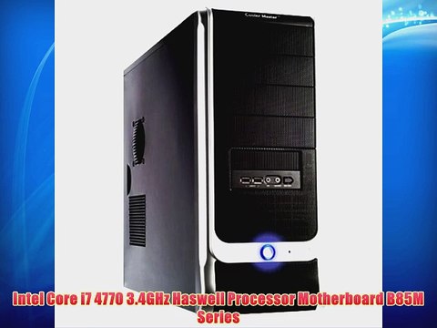 INTEL Core i7 4770K 3.5Ghz 16Gb DDR3 1Tb HDD Windows 8 DVI HDMI HASWELL GEN4 DESKTOP PC COMPUTER