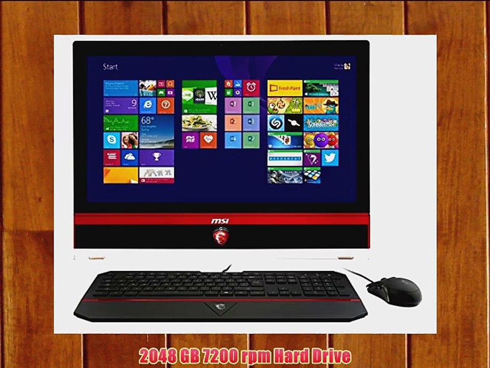 MSI Computer All in One PC AG270 2QE-043US 27-Inch Desktop