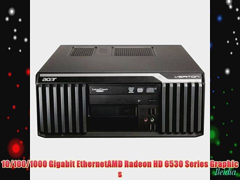 Acer Aspire M3 AM3470G-UW10P AMD Quad-Core A6-3620 2.2GHz 4GB 500GB DVD /-RW Win7 (Black)