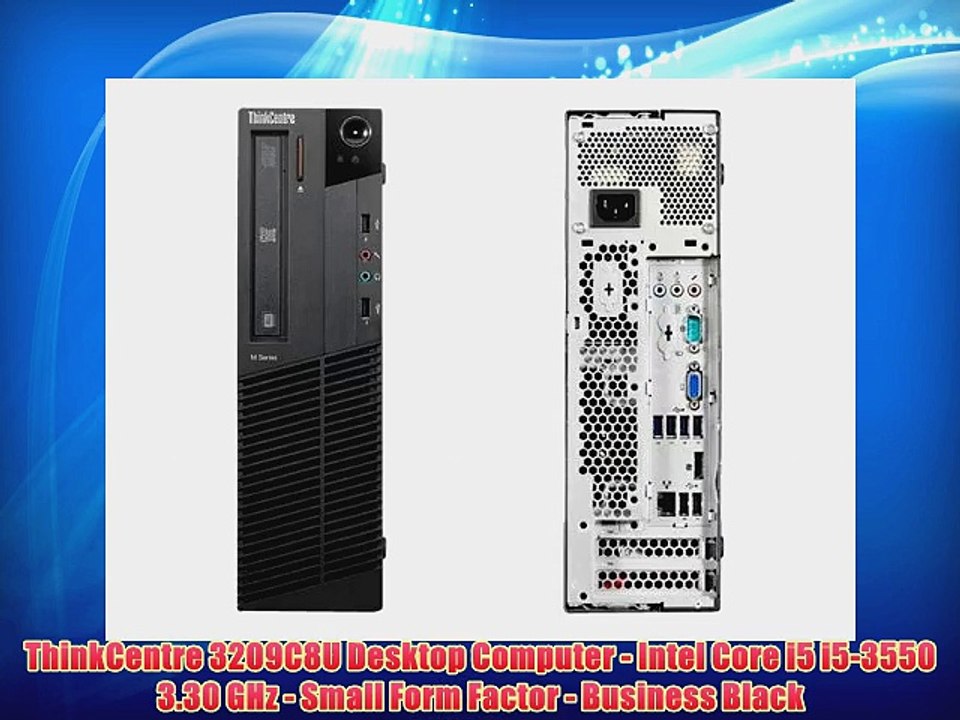 ThinkCentre 3209C8U Desktop Computer - Intel Core i5 i5-3550 3.30 GHz - Small Form Factor -
