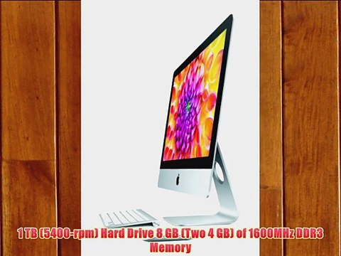 Apple iMac ME087LL/A 21.5-Inch Desktop (NEWEST VERSION)