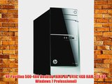 HP Pavilion 500-480 Desktop (AMD A8-6410 4GB RAM 1TB HD Windows 7 Professional)