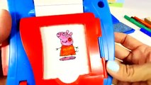 Play Doh Peppa Pig Sticker Dispenser How To Make Peppa Pig Playdough MLP Stampers