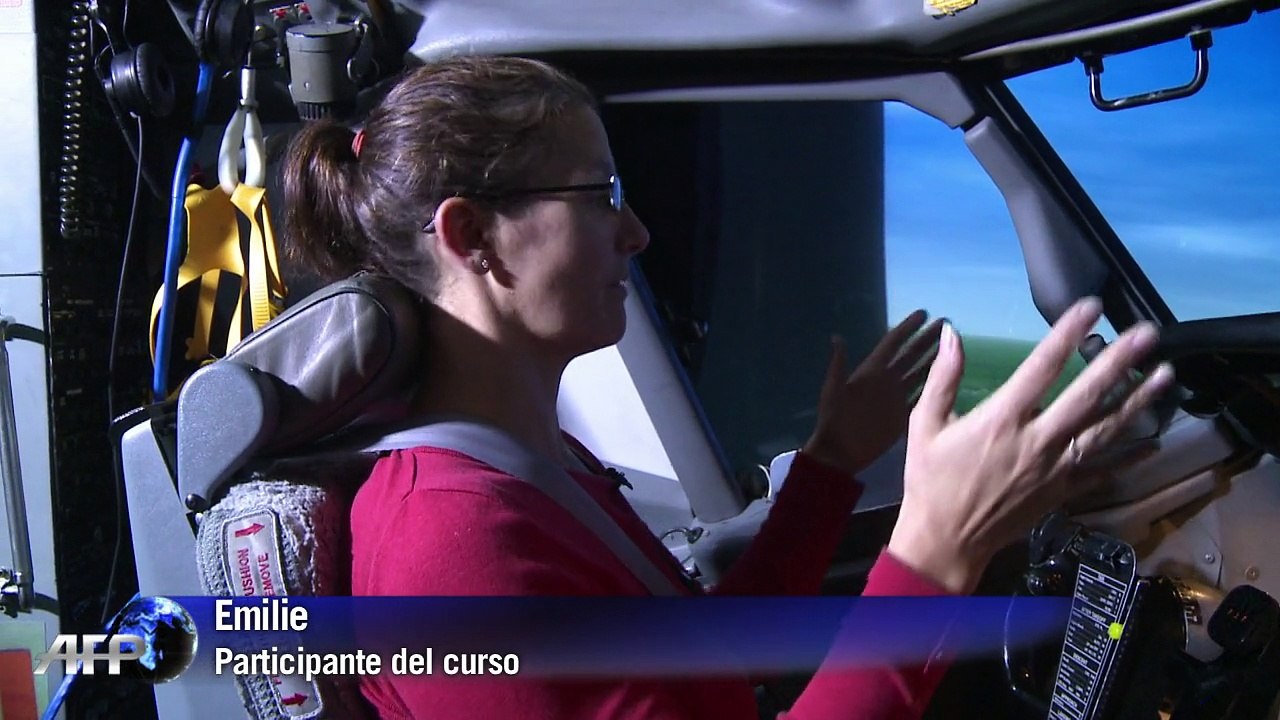 El miedo a volar se quita simulando volar