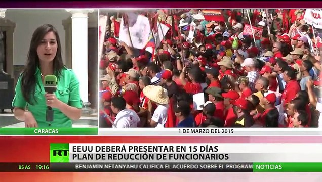 Canciller de Venezuela: EE.UU. tiene 15 días para reducir el número de sus funcionarios