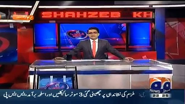 Aaj Shahzaib Khanzada Ke Saath 3 March 2015 - Geo News
