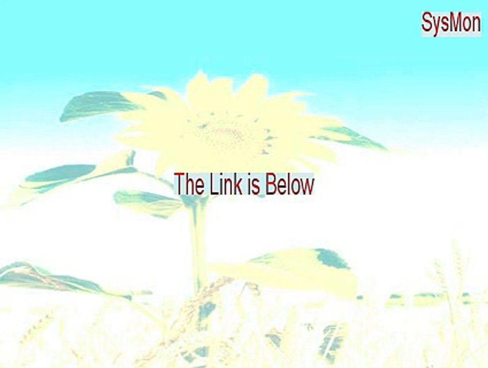 SysMon Cracked (Download Here 2015)