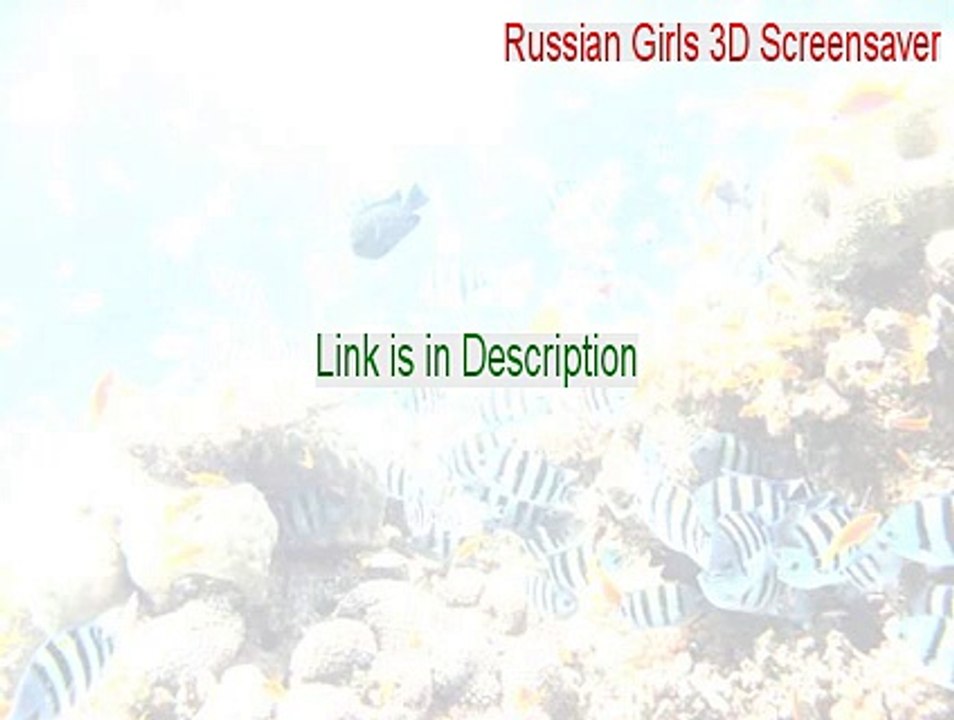 Russian Girls 3D Screensaver Key Gen (Instant Download)