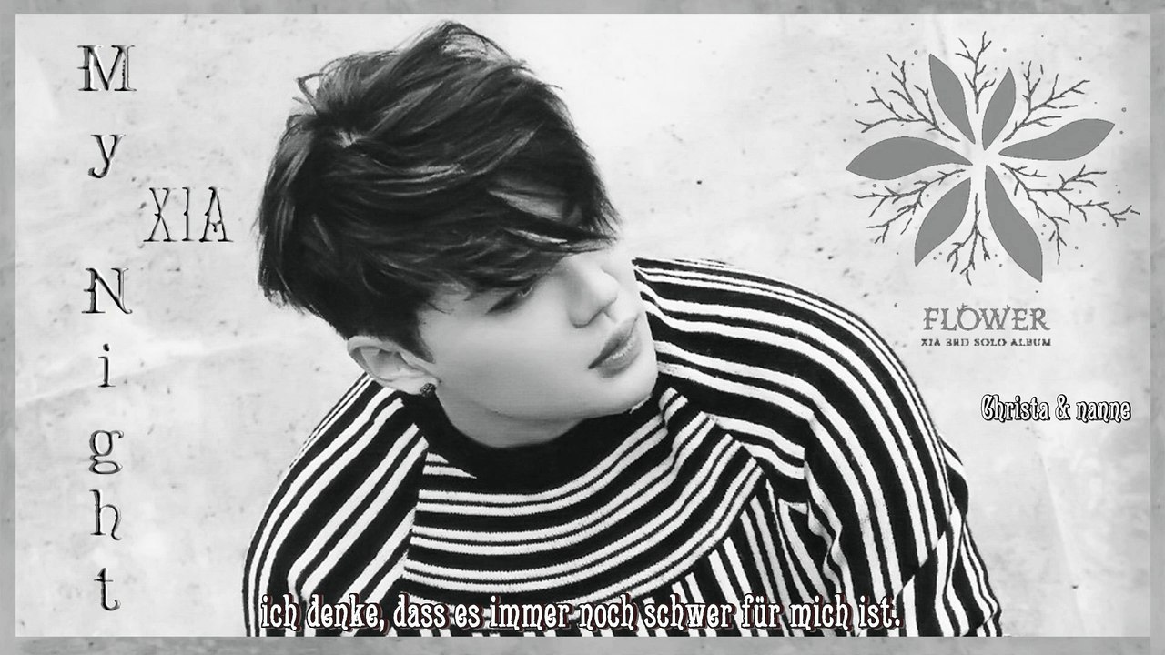 XIA Junsu - My Night k-pop [german Sub] 3rd Solo Album FLOWER
