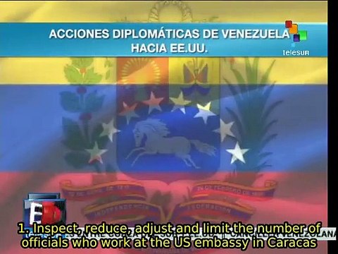 Venezuela adopts series of diplomatic measures against US interference