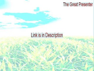 The Great Presenter Serial - Download Now (2015)