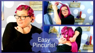 Lazy Girl's Guide to Easy Flat Pincurls