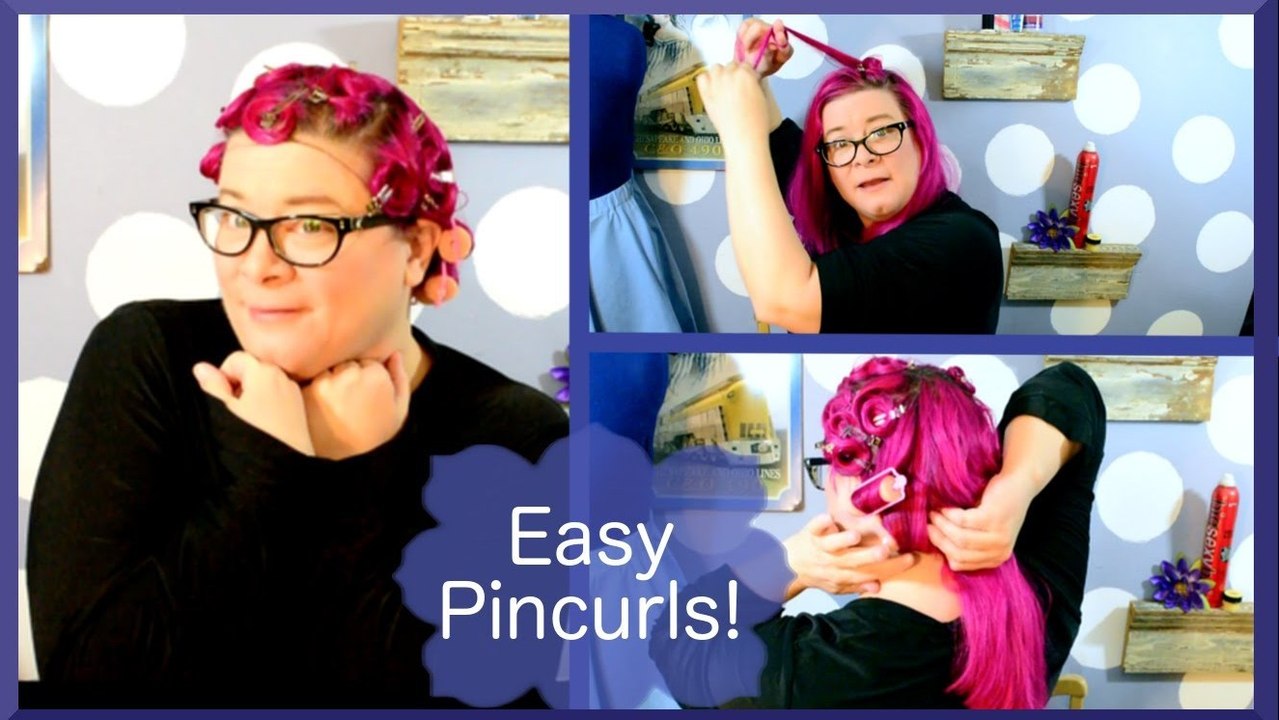 Lazy Girl's Guide to Easy Flat Pincurls