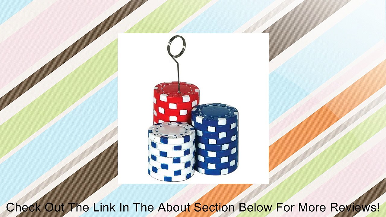 Beistle 50069 Poker Chips Photo Balloon Holder Review