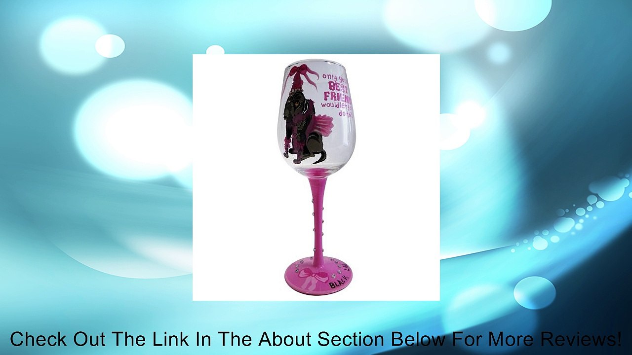 LittleGifts Wine Glass, Black Lab Review