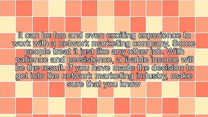 Understanding The Basics Of Network Marketing
