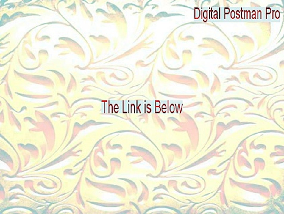 Digital Postman Pro Serial - Free Download