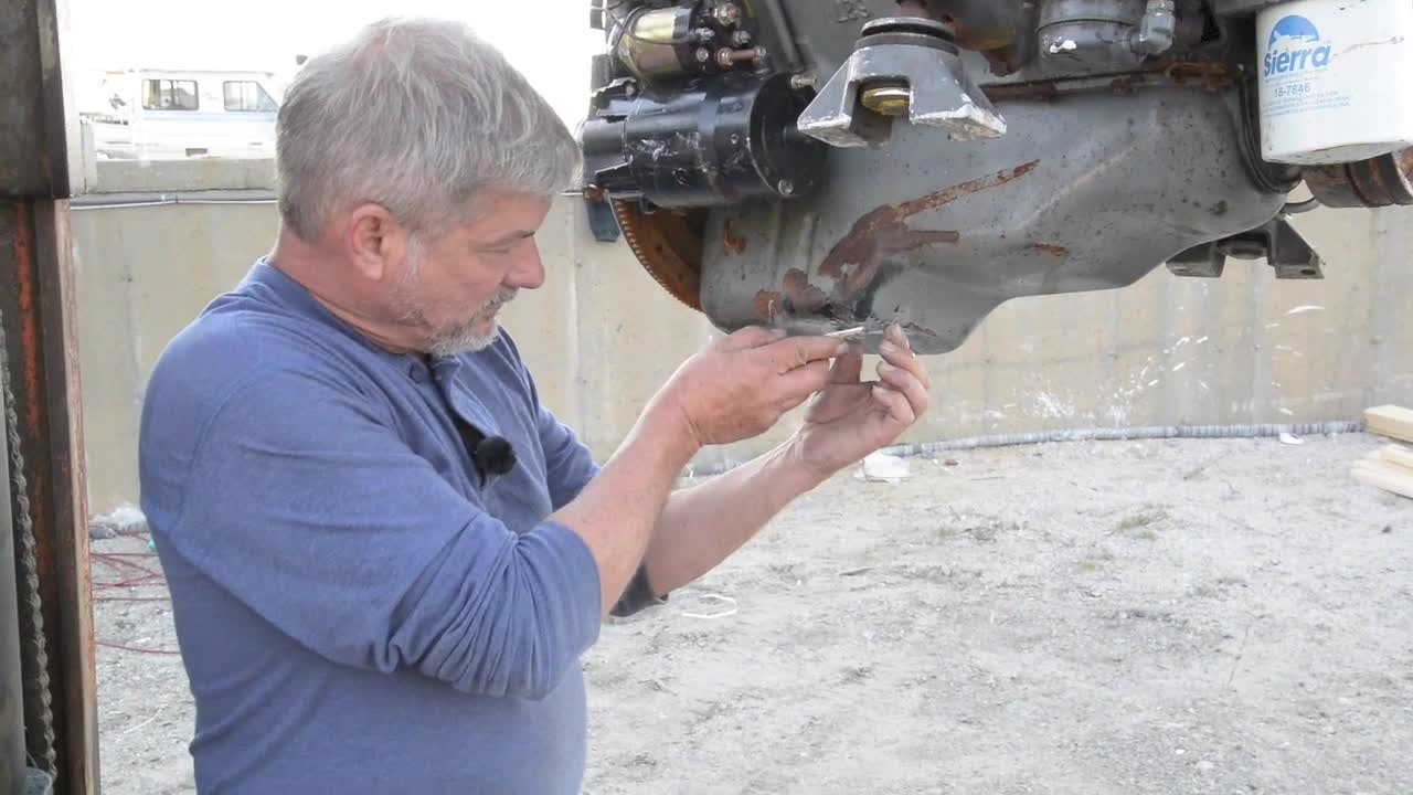 Repairing Marine Engine Oil Pan Corrosion video Dailymotion