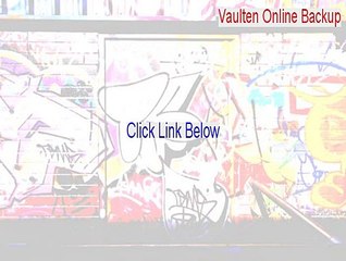 Vaulten Online Backup Serial - Vaulten Online Backup [2015]