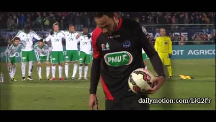 Penalties - Boulogne 3-4 St Etienne - 03-03-2015