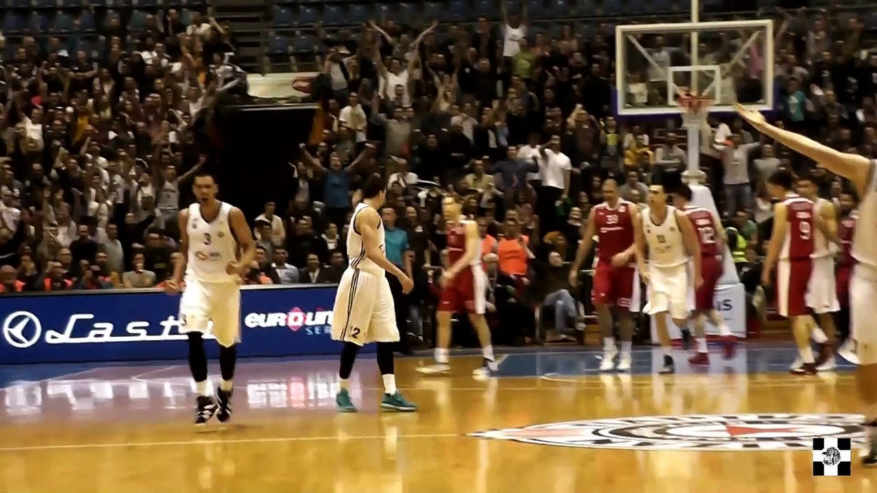 "Malo vas puštamo ,malo vas puštamo.. " | Partizan -Zvezda Telekom 01.03.2015